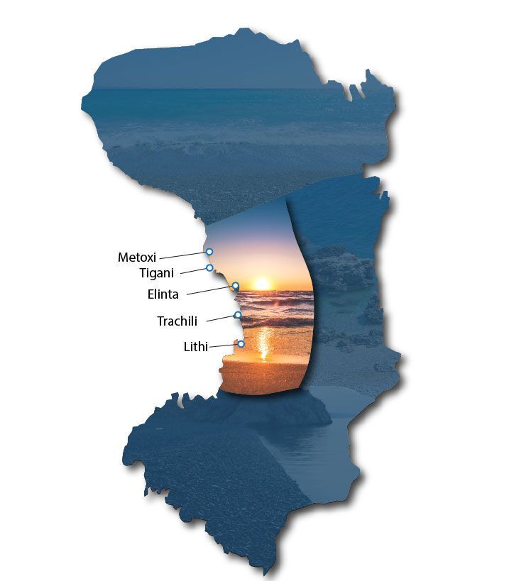 West Chios beaches